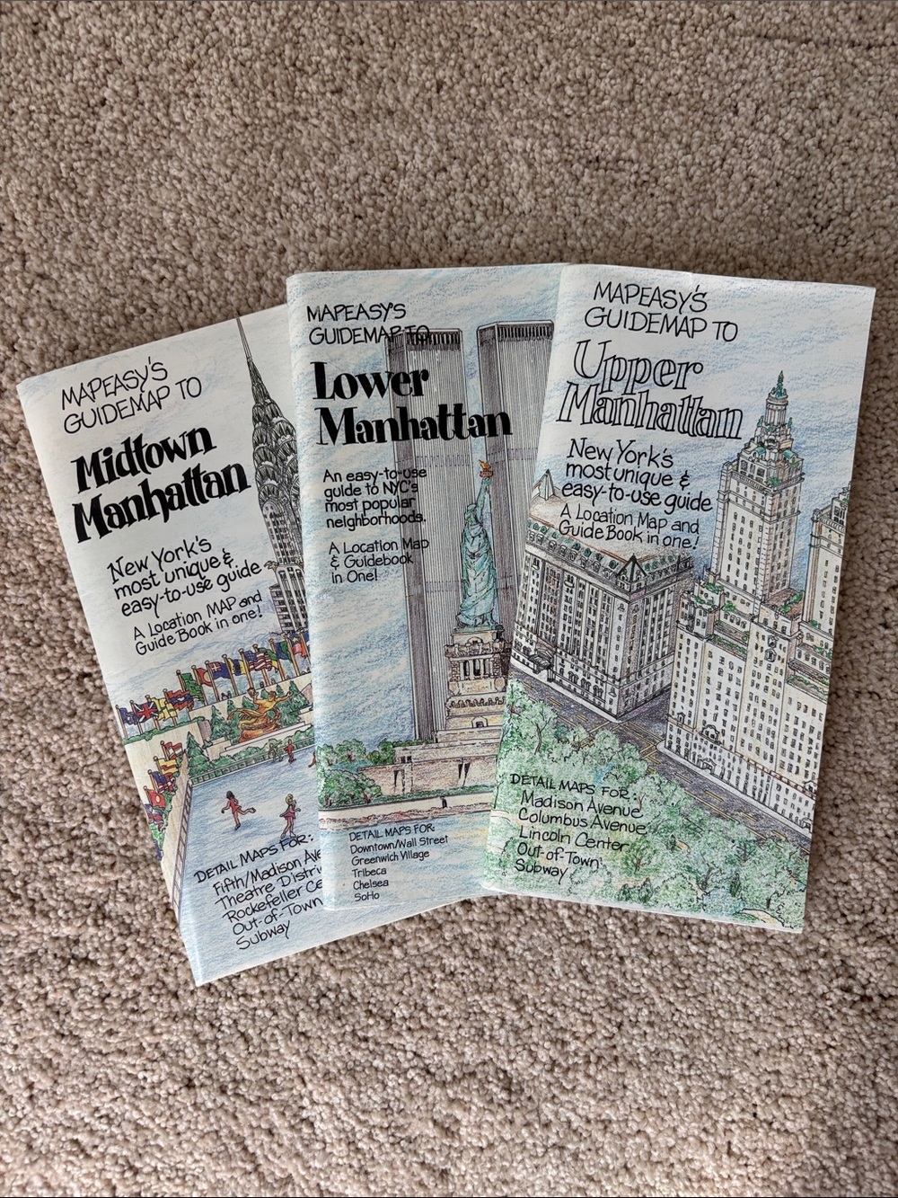Classic MapEasy's Guidemap to Manhattan Set